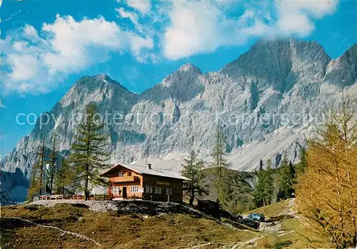 AK / Ansichtskarte Thuerlwandhuette Dachsteinsuedwaenden  Kat. Tuerlwandhuette Ramsau Dachstein