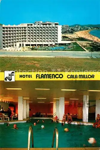 AK / Ansichtskarte Cala Millor Mallorca Hotel Flamenco Kat. Islas Baleares Spanien