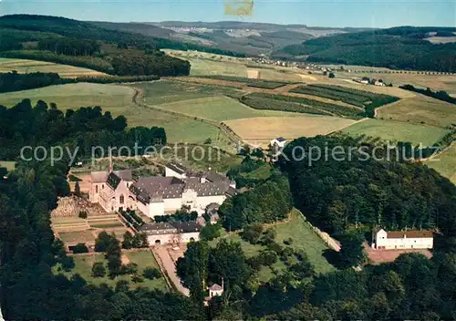 AK / Ansichtskarte Hachenburg Westerwald Zisterzienser Abtei Marienstatt Fliegeraufnahme Kat. Hachenburg