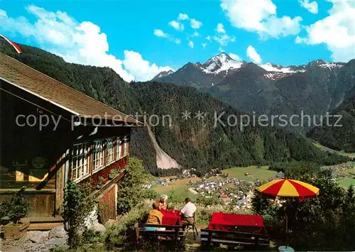 AK / Ansichtskarte Mayrhofen Zillertal Ausflugsgasthaus Zimmereben Kat. Mayrhofen