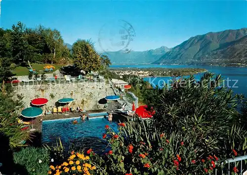 AK / Ansichtskarte Ascona Lago Maggiore Hotel Casa Berno