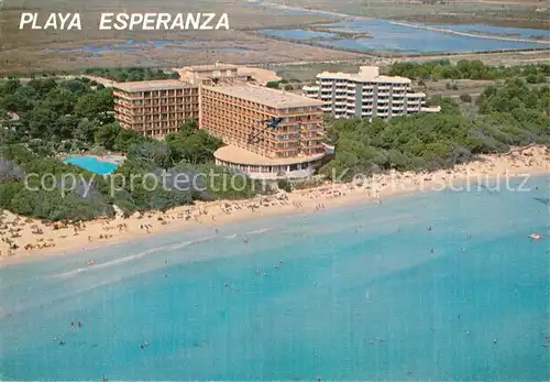AK / Ansichtskarte Bahia de Alcudia Playa Esperanza Fliegeraufnahme