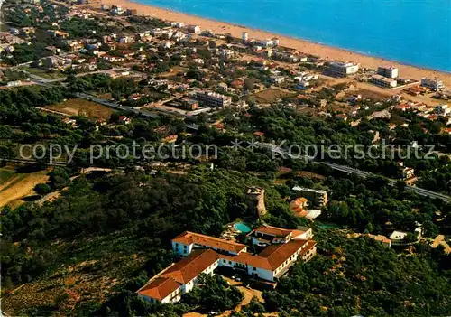 AK / Ansichtskarte Castelldefels Fliegeraufnahme Kat. Costa Brava