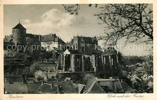 AK / Ansichtskarte Bautzen mit Ruine Kat. Bautzen