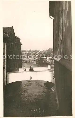 AK / Ansichtskarte Bamberg kleine Bruecke Kat. Bamberg