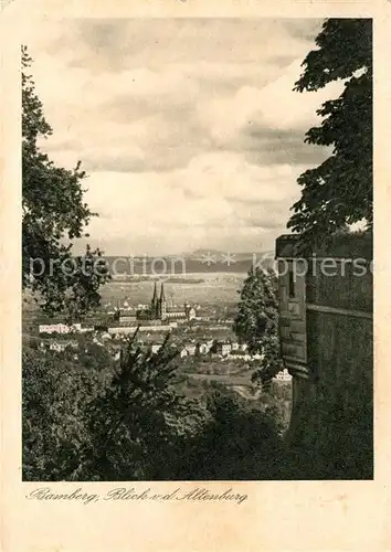 AK / Ansichtskarte Bamberg Blick von der Altenburg Kat. Bamberg