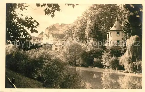 AK / Ansichtskarte Tuebingen Uferpartie am Neckar Kat. Tuebingen