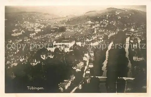 AK / Ansichtskarte Tuebingen Fliegeraufnahme Kat. Tuebingen