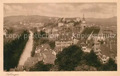 AK / Ansichtskarte Tuebingen Stadtblick Kat. Tuebingen