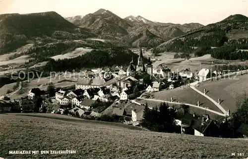 AK / Ansichtskarte Mariazell Steiermark mit den Zellerhoefen Kat. Mariazell