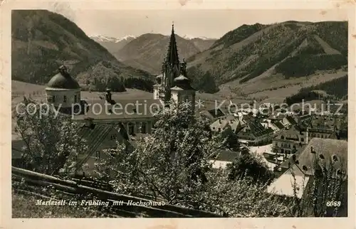 AK / Ansichtskarte Mariazell Steiermark mit Hochschwab Kat. Mariazell