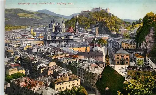 AK / Ansichtskarte Salzburg Oesterreich Stadtblick mit Festung Kat. Salzburg