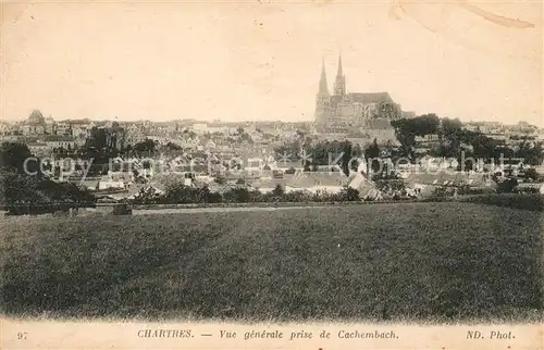 AK / Ansichtskarte Chartres Eure et Loir Panorama Cachembach Kat. Chartres