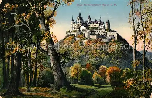 AK / Ansichtskarte Hohenzollern Burg Kat. Hechingen