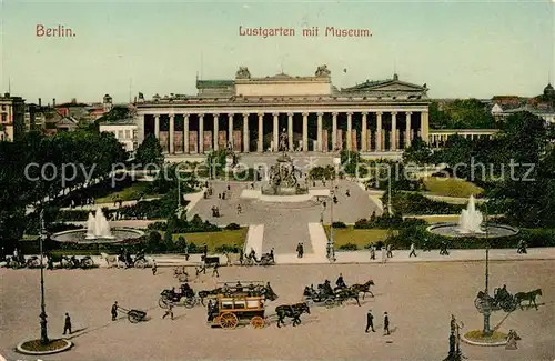 AK / Ansichtskarte Berlin Lustgarten Altes Museum Kat. Berlin