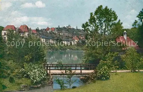 AK / Ansichtskarte Tuebingen Anlagensee oesterberg Kat. Tuebingen