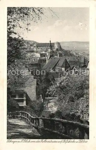 AK / Ansichtskarte Tuebingen Stiftskirche Schloss Kat. Tuebingen