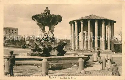 AK / Ansichtskarte Roma Rom Temple di Vesta Kat. 