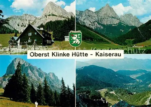 AK / Ansichtskarte Kaiserau Admont Oberst Klinke Huette Kalbling Reichenstein 