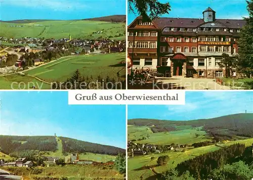 AK / Ansichtskarte Oberwiesenthal Erzgebirge Ferienheim Aktivist Fichtelberg Klinovec Kat. Oberwiesenthal