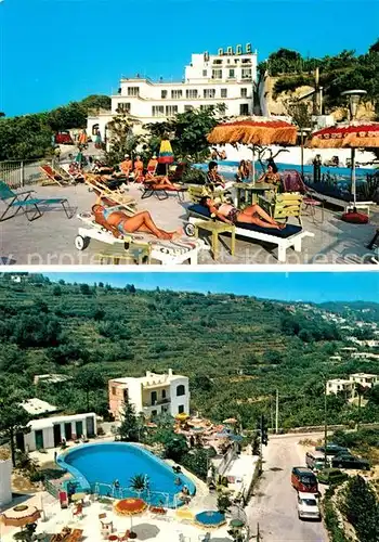 AK / Ansichtskarte Lacco Ameno Hotel Terme la Pace Swimmingpool Kat. Ischia Insel Golfo di Napoli