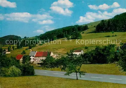 AK / Ansichtskarte Oberweissenbrunn Rhoen Gasthof Zum Muehlengrund Kat. Bischofsheim a.d.Rhoen