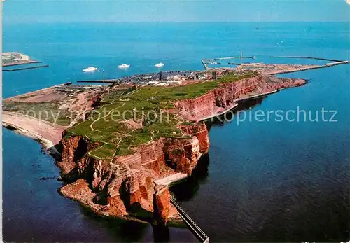 AK / Ansichtskarte Helgoland Fliegeraufnahme Kat. Helgoland