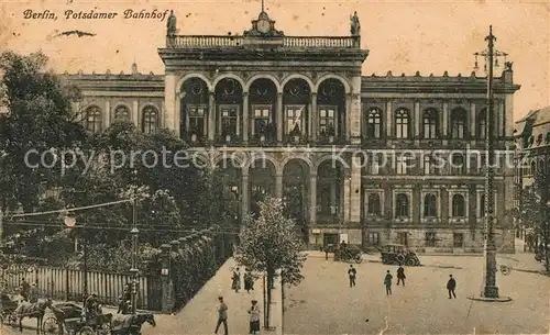 AK / Ansichtskarte Berlin Potsdamer Bahnhof Kat. Berlin