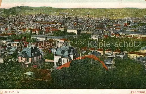 AK / Ansichtskarte Stuttgart Panorama Kat. Stuttgart