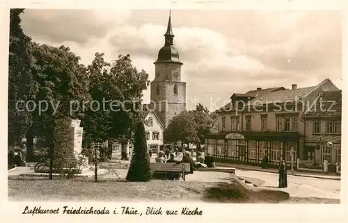 AK / Ansichtskarte Friedrichsroda mit Kirche Kat. Friedrichsroda