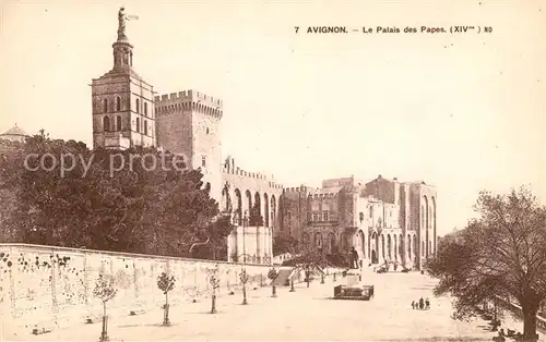 AK / Ansichtskarte Avignon Vaucluse Palais des Papes Kat. Avignon