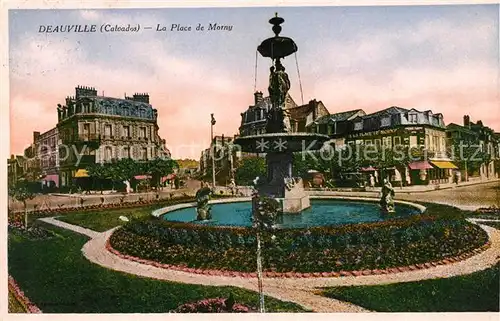 AK / Ansichtskarte Deauville Place de Morny Kat. Deauville