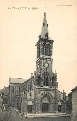 AK / Ansichtskarte La Clayette Eglise Kat. La Clayette