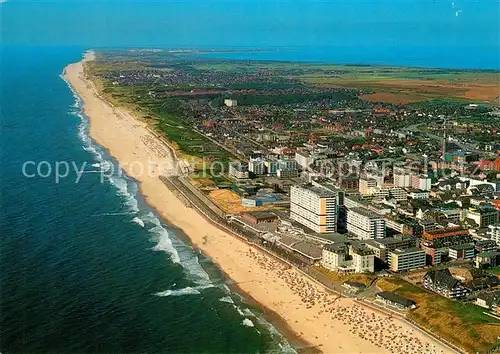 AK / Ansichtskarte Westerland Sylt Fliegeraufnahme Kat. Westerland