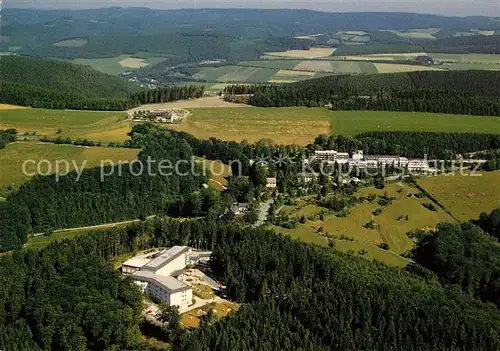 AK / Ansichtskarte Hoheleye Kurklinik Hoheleye Fliegeraufnahme Kat. Winterberg