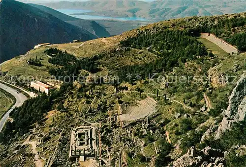 AK / Ansichtskarte Delphi Delfi Fliegeraufnahme Kat. Golf von Korinth