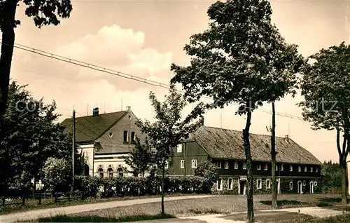 AK / Ansichtskarte Schoeneck Vogtland Ferienheim Tannenhaus VEB Energieversorgung Dresden Kat. Schoeneck Vogtland