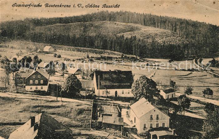 AK / Ansichtskarte Rautenkranz Vogtland Panorama Kat.