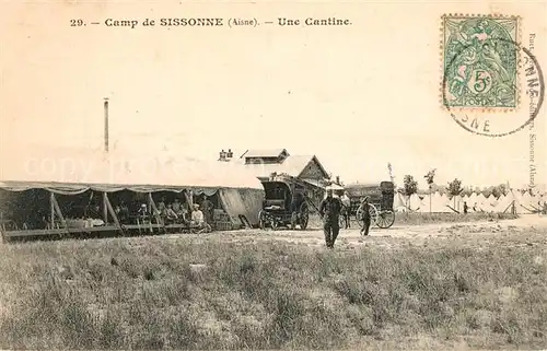 AK / Ansichtskarte Sissonne Aisne Feldkueche Kat. Sissonne