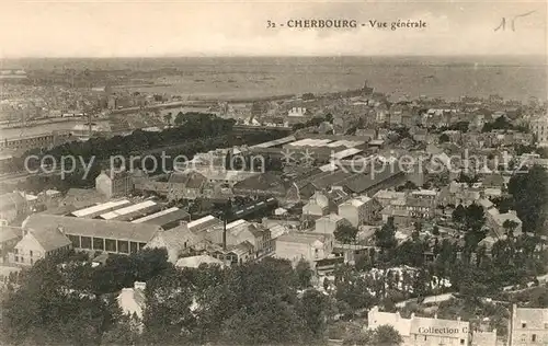 AK / Ansichtskarte Cherbourg Octeville Basse Normandie Fliegeraufnahme Panorama Kat. Cherbourg Octeville