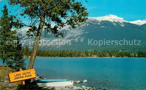 AK / Ansichtskarte Alberta  Lake Edith Jasper Park Kat. Kanada