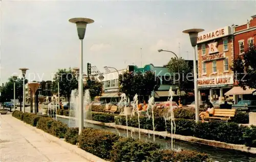 AK / Ansichtskarte Joliette Esplanade sur la Place Bourget Jeux d Eau Kat. Joliette