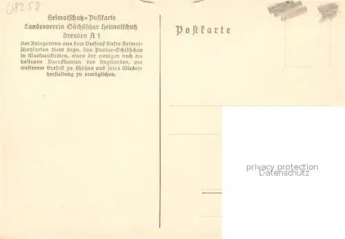 AK / Ansichtskarte Markneukirchen Paulus Schloesschen Heimatschutz Postkarte Kat. Markneukirchen