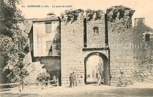 AK / Ansichtskarte Guerande La Porte de Saille Kat. Guerande