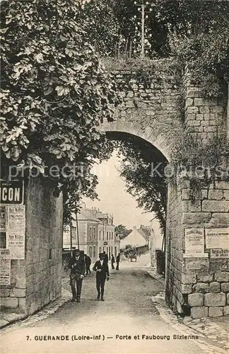 AK / Ansichtskarte Guerande Porte et Faubourg Bizienne Kat. Guerande