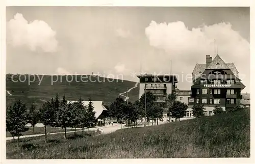 AK / Ansichtskarte Feldberg Schwarzwald Hotel Feldbergerhof Kat. Feldberg (Schwarzwald)