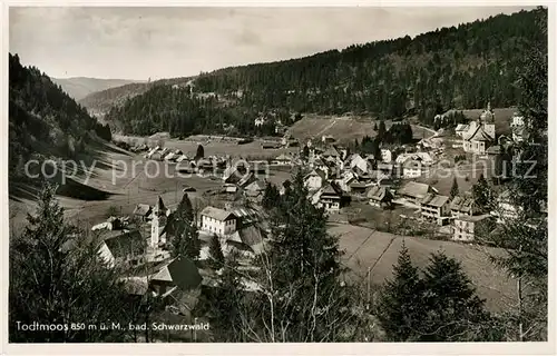 AK / Ansichtskarte Todtmoos Panorama Kat. Todtmoos