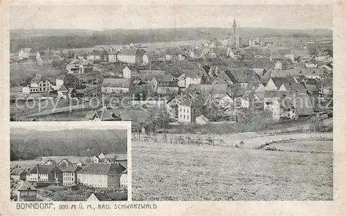 AK / Ansichtskarte Bonndorf Schwarzwald Panorama Kat. Bonndorf