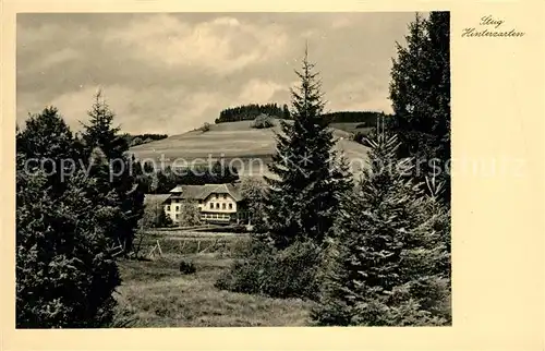 AK / Ansichtskarte Hinterzarten Gasthaus Pension zur Ravennaschlucht Kat. Hinterzarten