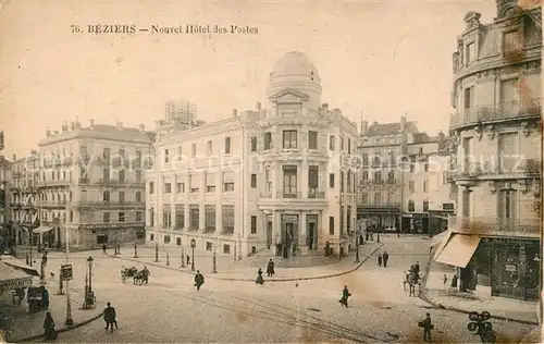 AK / Ansichtskarte Beziers Hotel Postes Kat. Beziers